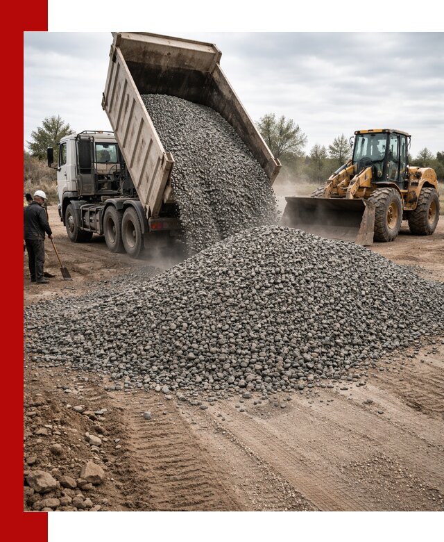 Гранитный щебень фракция 10-20 с доставкой в Луге