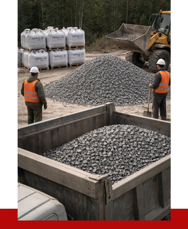 Щебень габбро диабаз 20-40 в Луге от 3505 руб. | ПРОНЕРУДЛга