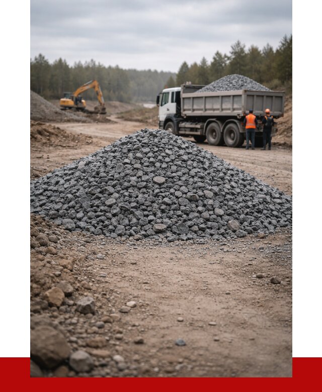 Щебень габбро диабаз фракция 40-70 в Луге от 2268 р-ПРОНЕРУДЛга