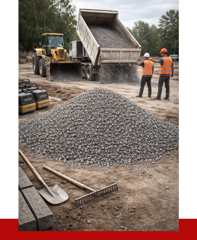 Гравийный щебень купить в Луге от 2268 р. ПРОНЕРУДЛга