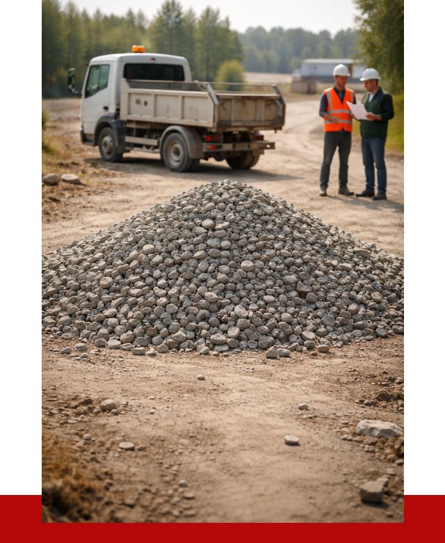 Гравийный щебень фракция 20-40 в Луге от 1237 р. | ПРОНЕРУДЛга