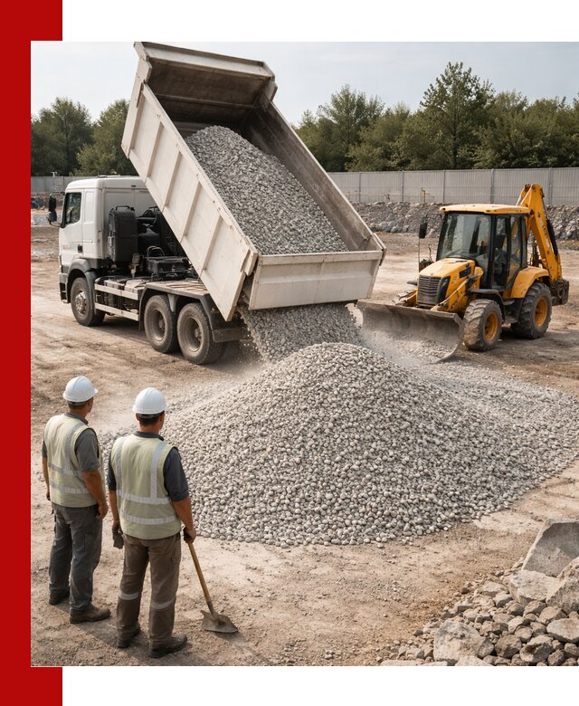 Купить известняковый щебень фракции 5–10 мм с доставкой в Луге