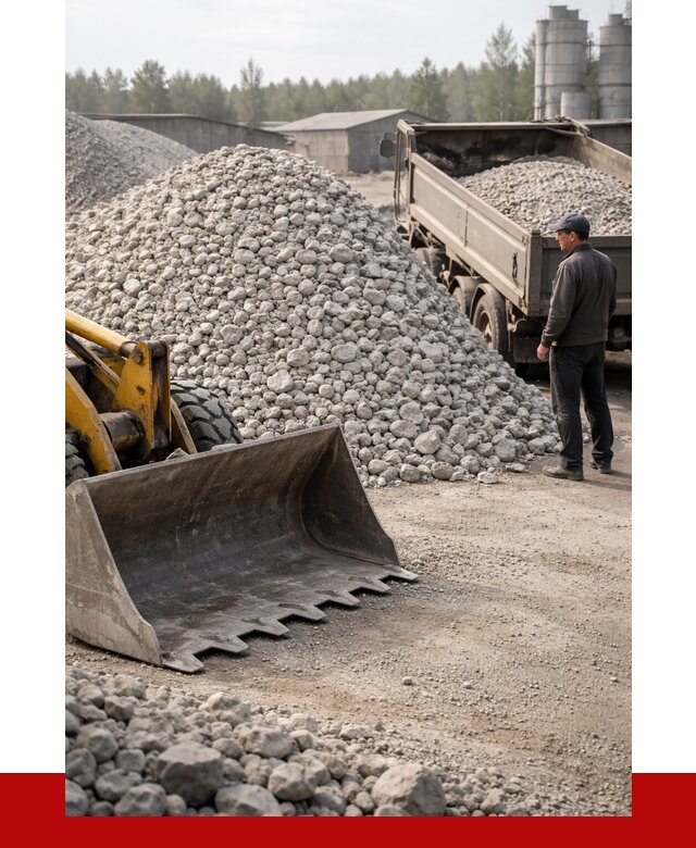 Известняковый щебень фракция 40-70 в Луге от 4330 р. | ПРОНЕРУДЛга