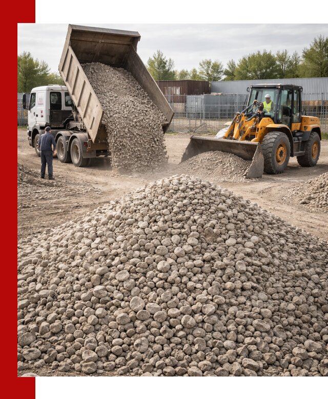 Доломитовый щебень фракции 20–41 с доставкой в Луге