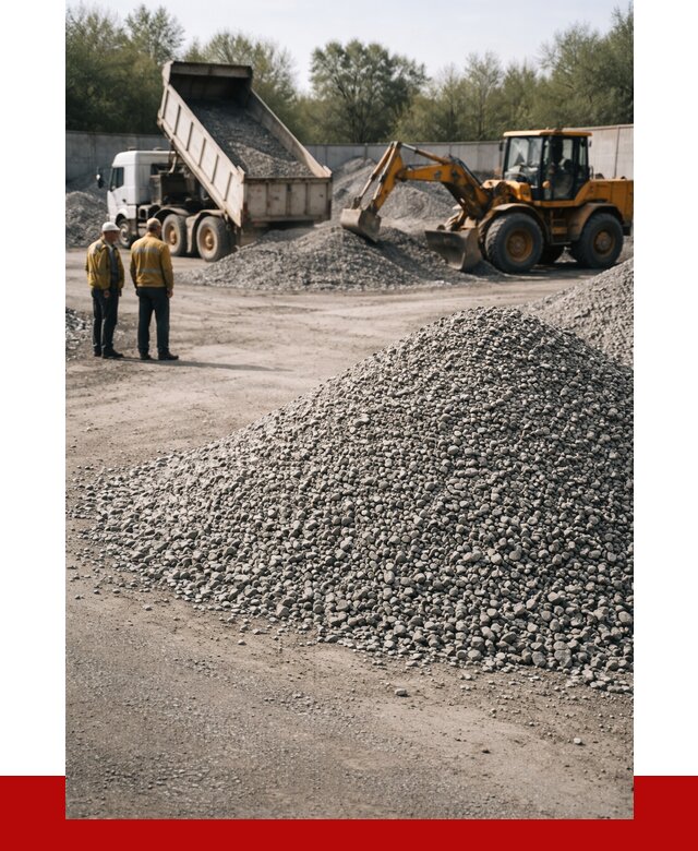 Вторичный щебень фр. 5-20 в Луге от 1650 р. - ПРОНЕРУДЛга