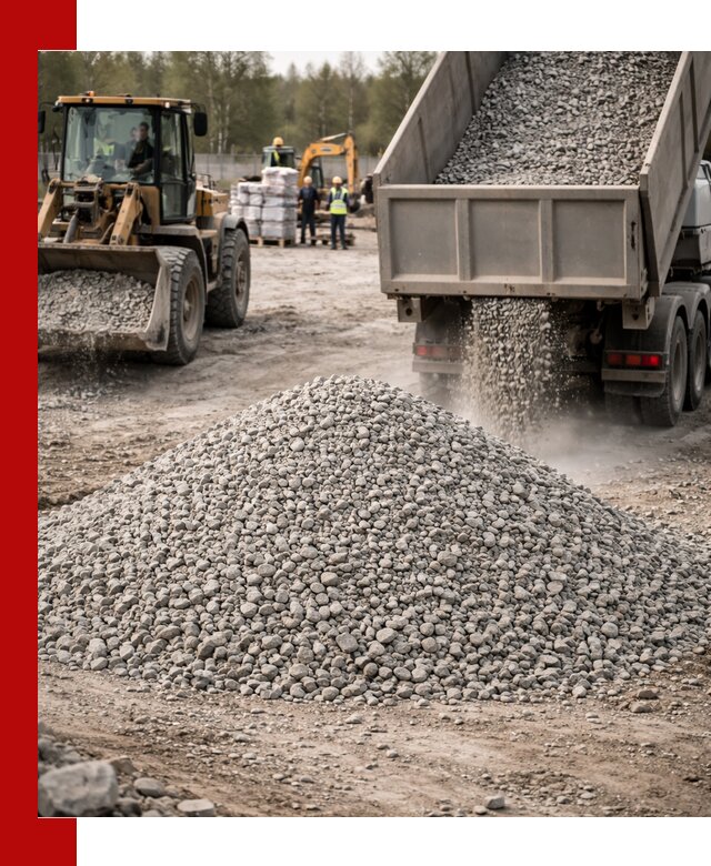 Вторичный щебень фракции 5-20 в Луге — доставка и продажа крупнотоннажно