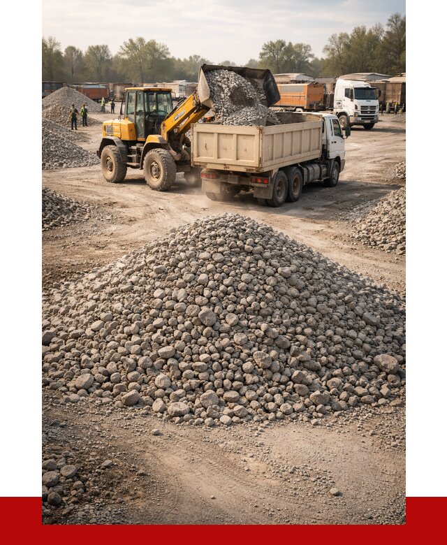 Вторичный щебень фракция 40-70 в Луге от 1794 р, ПРОНЕРУДЛга