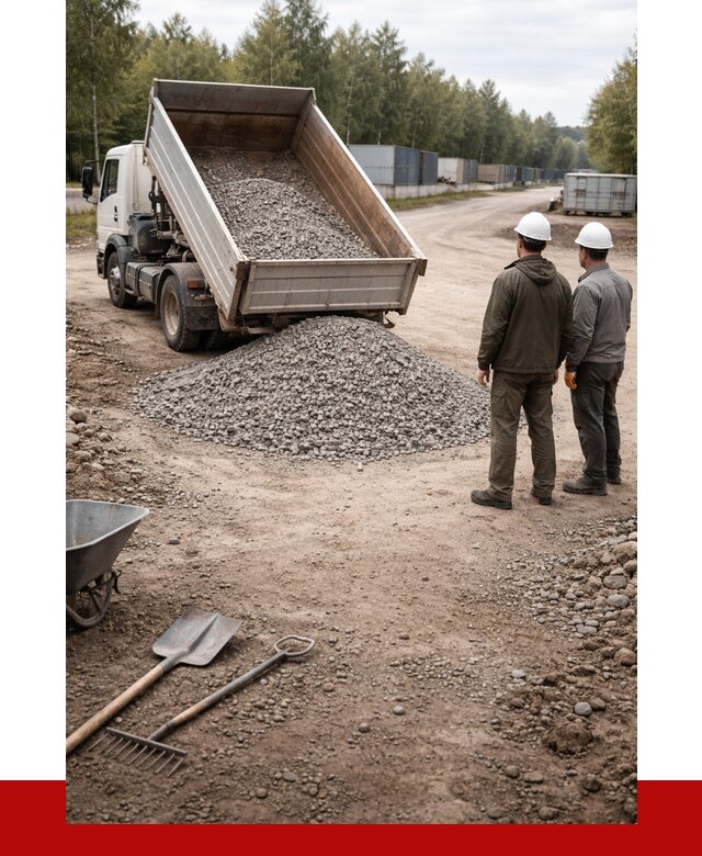 Бетонный щебень фракция 5-20 в Луге от 3299 р., ПРОНЕРУДЛга