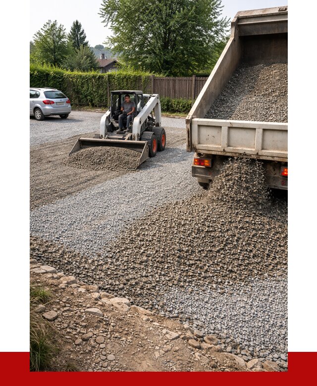 Щебень для парковки в Луге с доставкой от 1237 р.| ПРОНЕРУДЛга