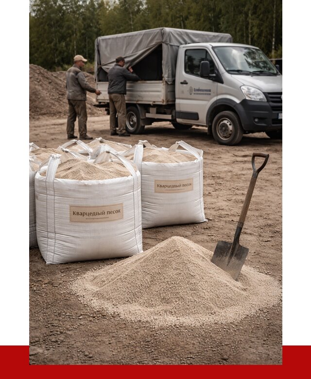 Кварцевый песок для пескоструя в Луге от 4640 р. | ПРОНЕРУДЛга