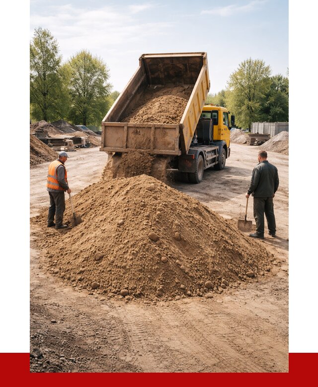 Пескогрунт в Луге от 4330 р. с доставкой от ПРОНЕРУДЛга