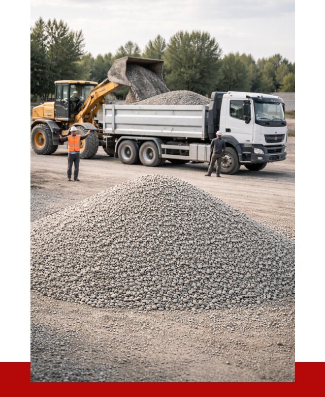 Купить мытый гравий в Луге от 3609 р, доставка ПРОНЕРУДЛга