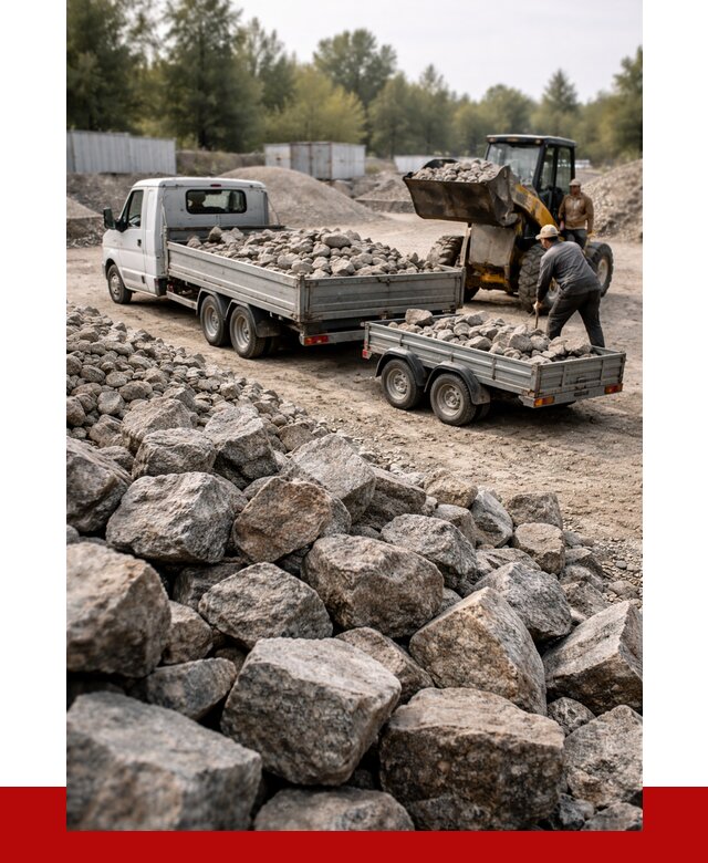 Купить бутовый камень гранитный в Луге от 2887 р. | ПРОНЕРУДЛга