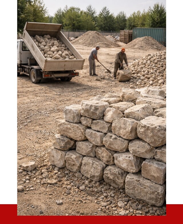 Бутовый камень известняковый в Луге от 4330 р. | ПРОНЕРУДЛга