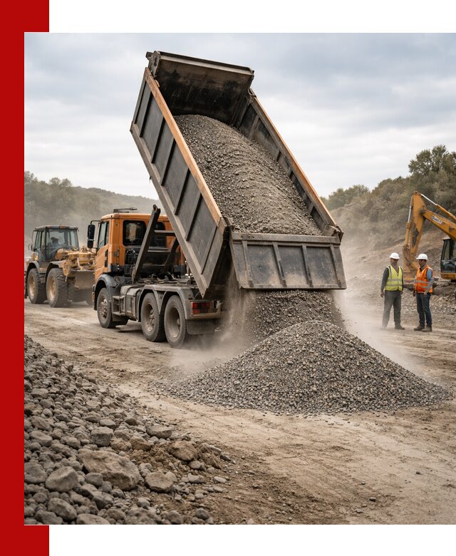 Щебёночно-песчаная смесь ЩПС С1 с доставкой в Луге