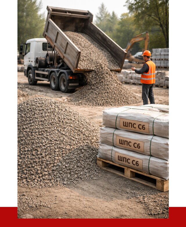 ЩПС С6 в Луге с доставкой от 2268 р. за куб | ПРОНЕРУДЛга