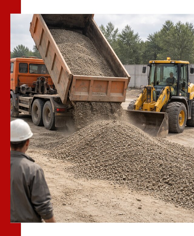 Доставка щпс С8 самосвалами в Луге от производителя