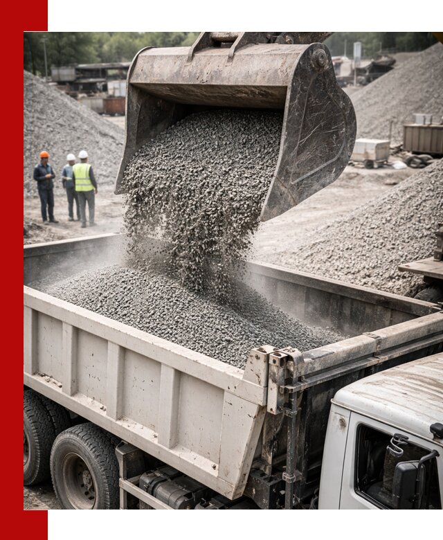 Отсев и крошка для строительства и дорожных работ в Луге