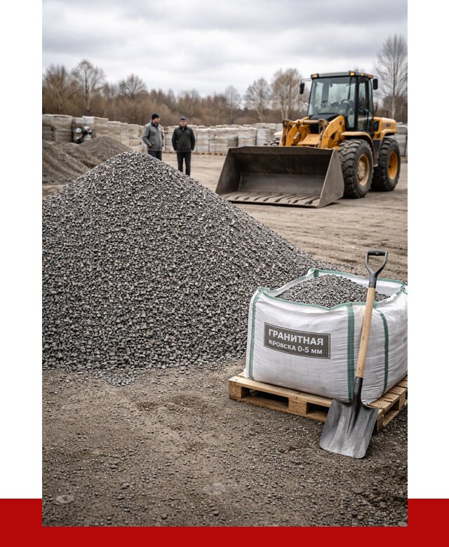 Купить гранитную крошку в Луге от 4949 р. с доставкой | ПРОНЕРУДЛга