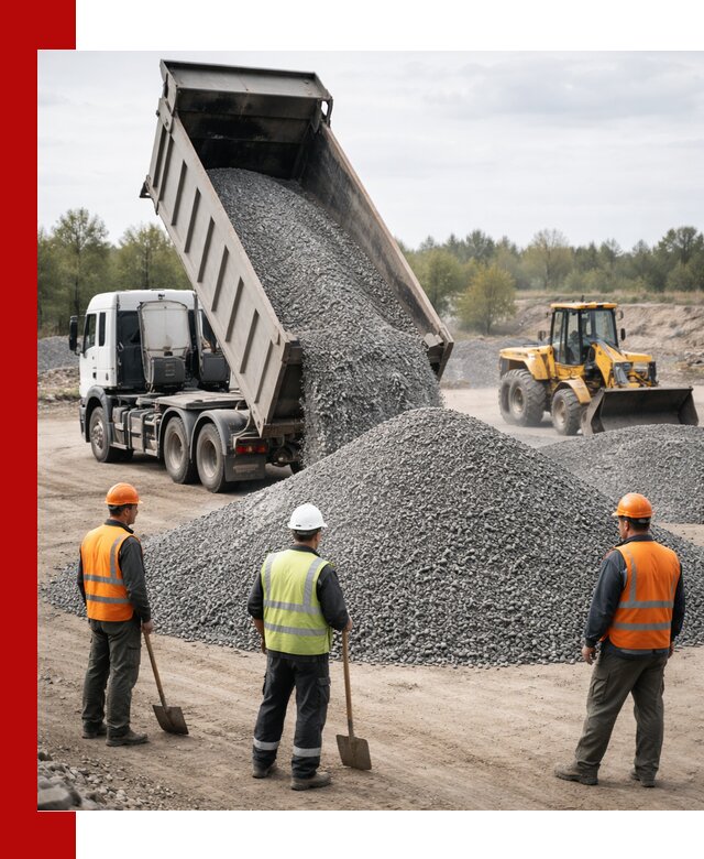 Доставка и продажа гранитной крошки в Луге
