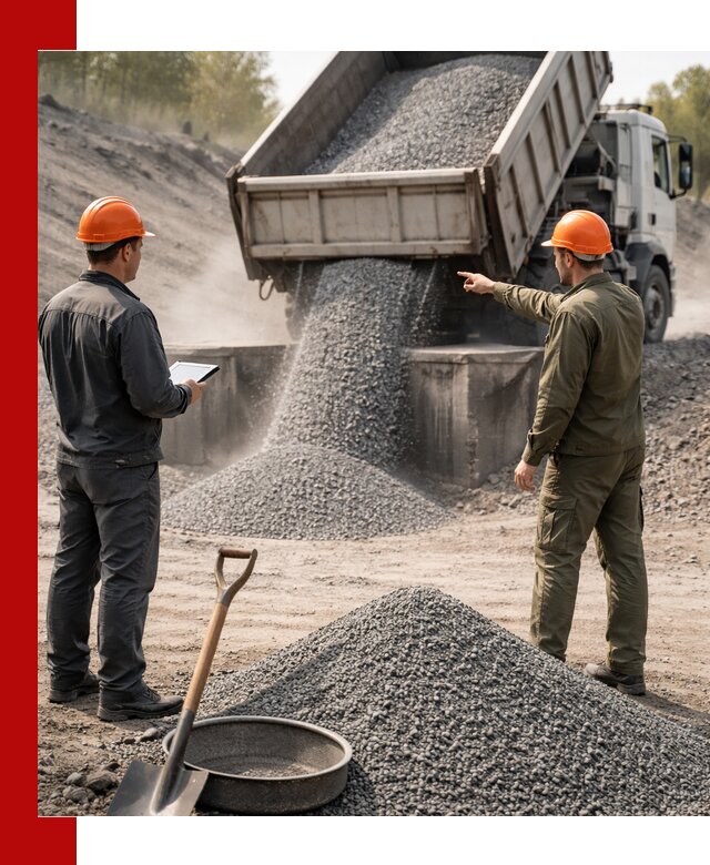 Гранитная крошка фракция 2-5 доставка в Луге