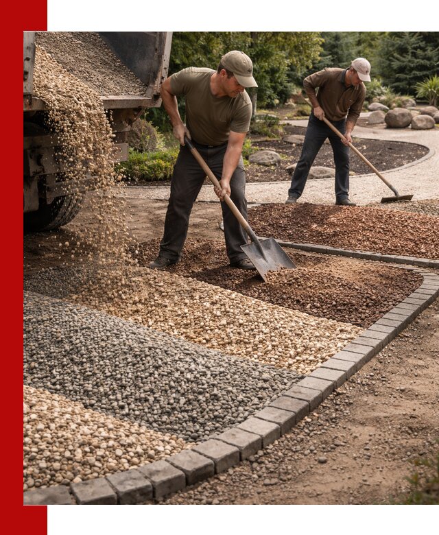 Декоративная крошка для ландшафта в Луге — продажа и доставка