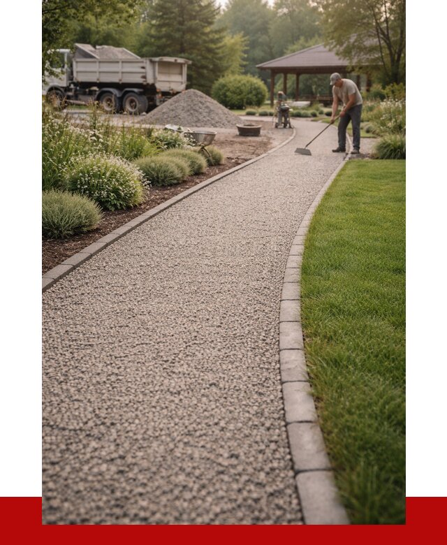 Каменная крошка для дорожек в Луге от 3299 р. | ПРОНЕРУДЛга