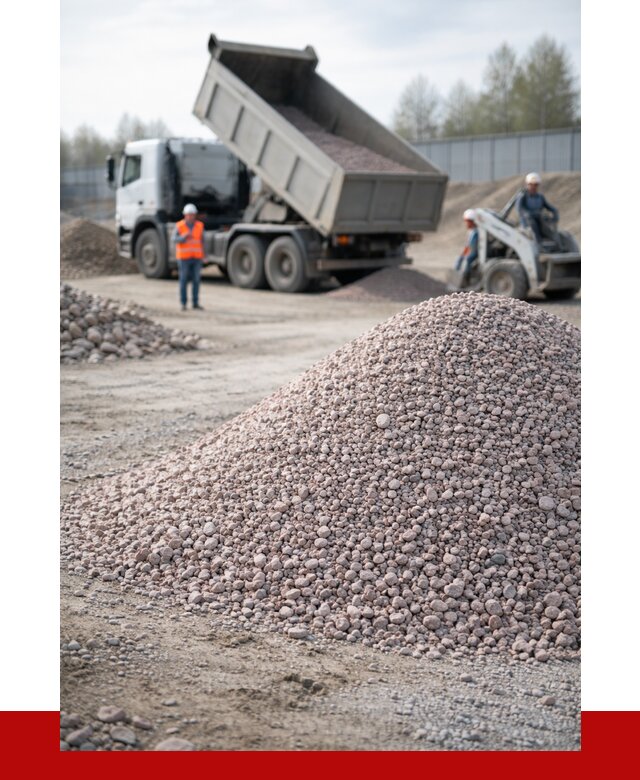 Крошка розовый гранит в Луге с доставкой от 4743 р. | ПРОНЕРУДЛга