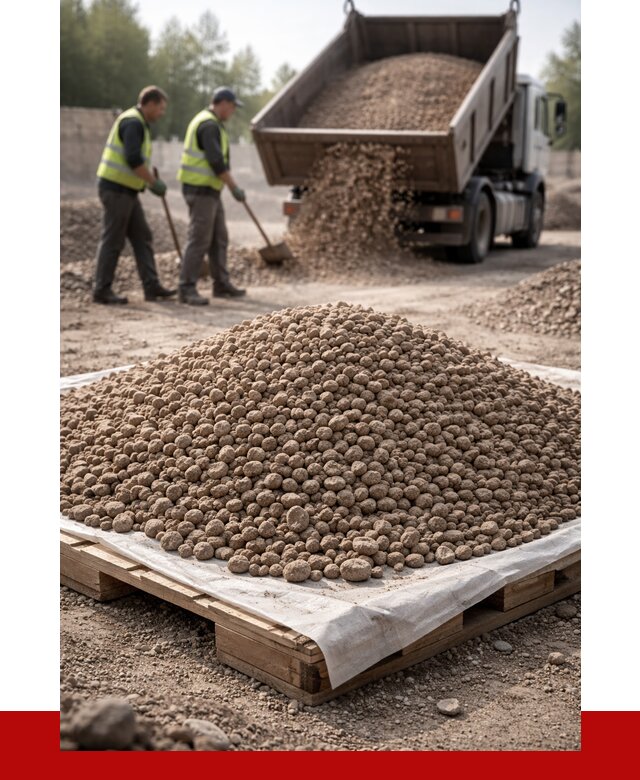 Керамзит фракция 5-10 в Луге от 4330 р. с доставкой | ПРОНЕРУДЛга