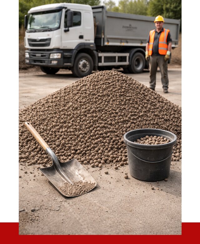 Керамзит фракция 10-20 в Луге от 4330 р. с доставкой | ПРОНЕРУДЛга