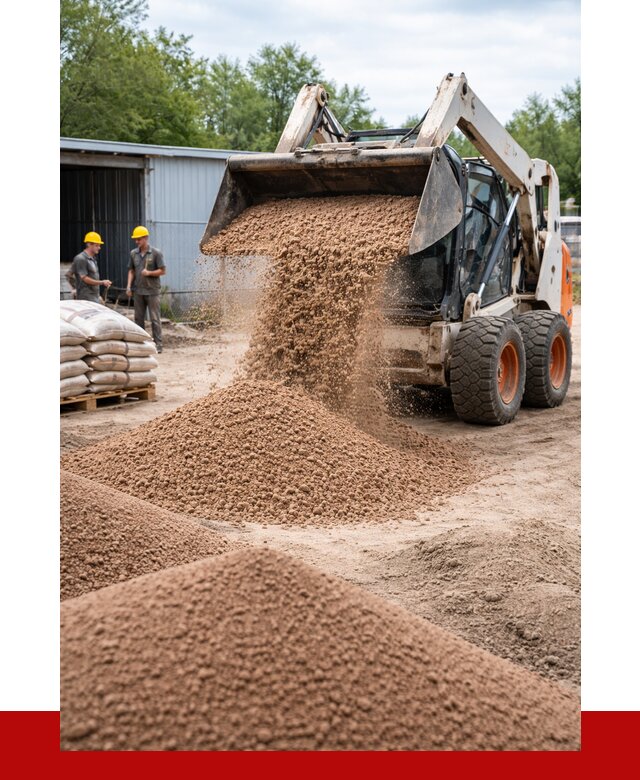 Керамзитовый песок в Луге с доставкой от 4640 р. | ПРОНЕРУДЛга