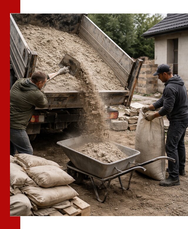 Качественная сухая смесь для кладки с доставкой в Луге