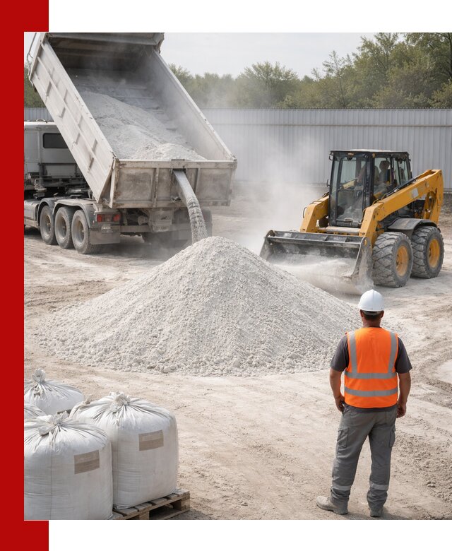 Доставка и продажа известняковой муки в Луге