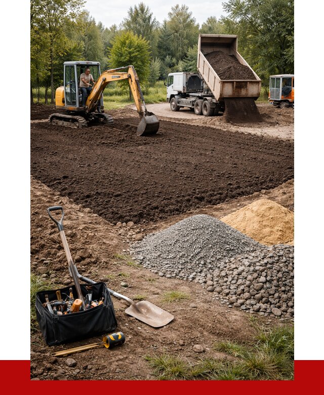 Купить грунт для отсыпки участка в Луге от 2578 р. | ПРОНЕРУДЛга