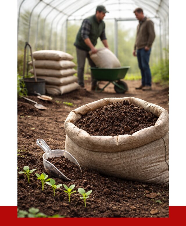 Грунт для теплицы в Луге с доставкой от 1547 р. | ПРОНЕРУДЛга