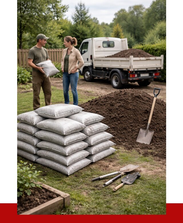 Садовая земля в Луге от 1237 р. с доставкой оптом | ПРОНЕРУДЛга