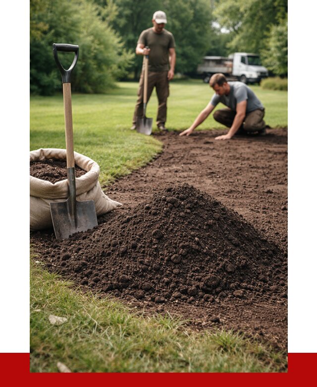 Купить чернозем для газона в Луге от 4330 р. | ПРОНЕРУДЛга