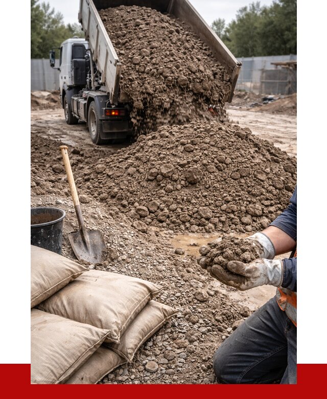 Купить глина для засыпки в Луге от 1237 р. за куб | ПРОНЕРУДЛга