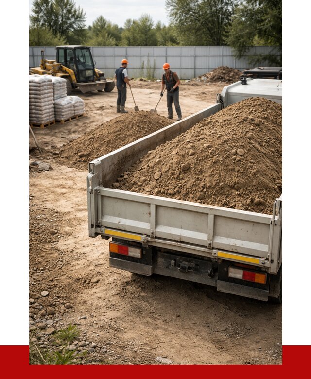 Супесь с доставкой в Луге от 2526 р. за куб | ПРОНЕРУДЛга