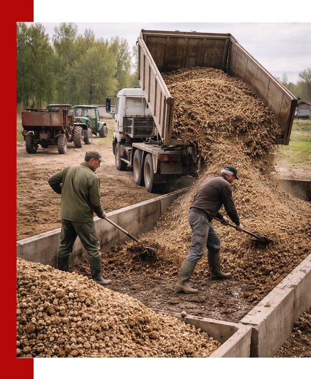 Куриный помет с доставкой в Луге оптом и в розницу