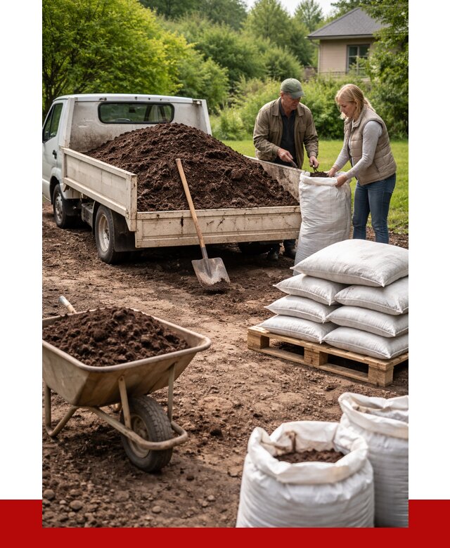 Перегной в мешках с доставкой в Луге от 2268 р. | ПРОНЕРУДЛга