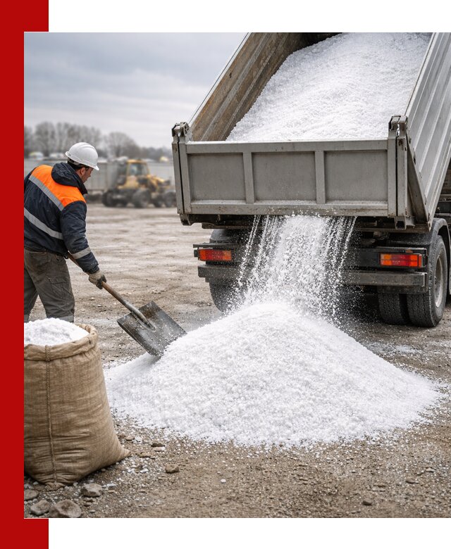 Поставка хлористого натрия оптом и в розницу в Луге