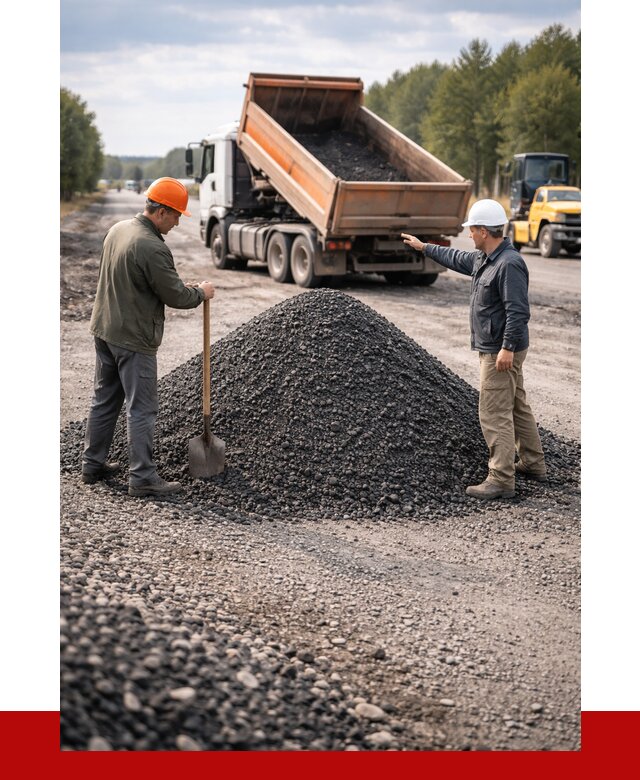 Купить асфальтовую крошку для дорог в Луге от 4330 р. | ПРОНЕРУДЛга