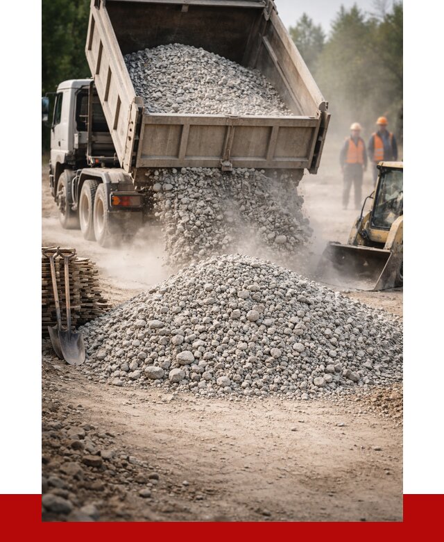 Купить дробленый бетон в Луге от 1753 р./куб | ПРОНЕРУДЛга