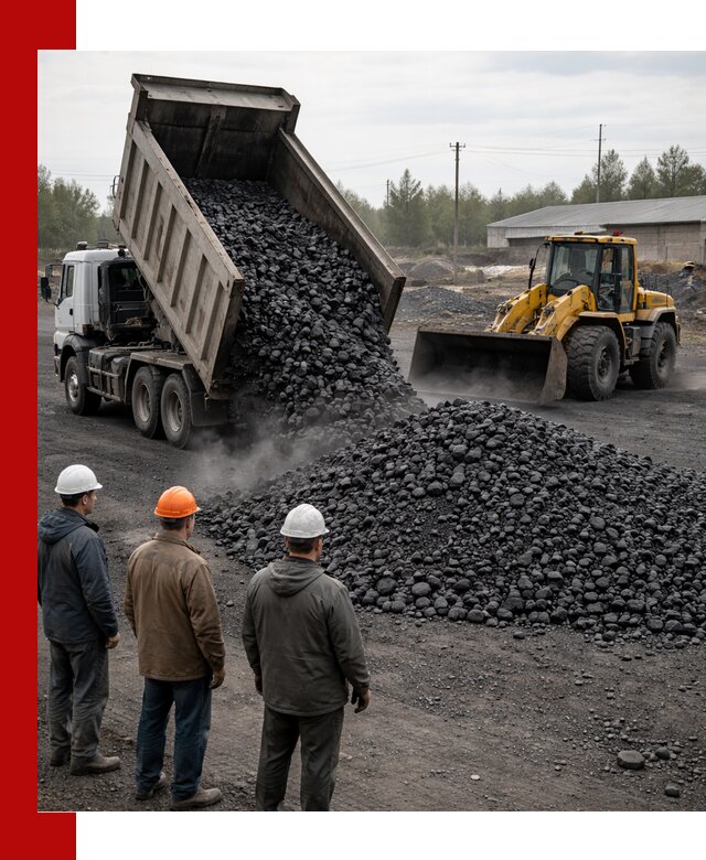 Доставка угля антрацита в Луге с самосвалами и погрузкой