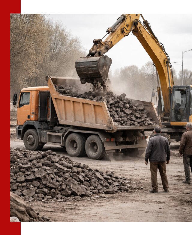 Вывоз асфальта и асфальтового покрытия в Луге