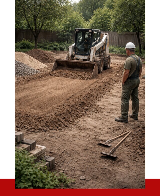 Выравнивание участка под ключ в Луге от 3609 р. | ПРОНЕРУДЛга